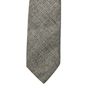 Vintage Jordan Marsh Mens Brown Blue Textured Weave Silk Blend Necktie 57x3.25